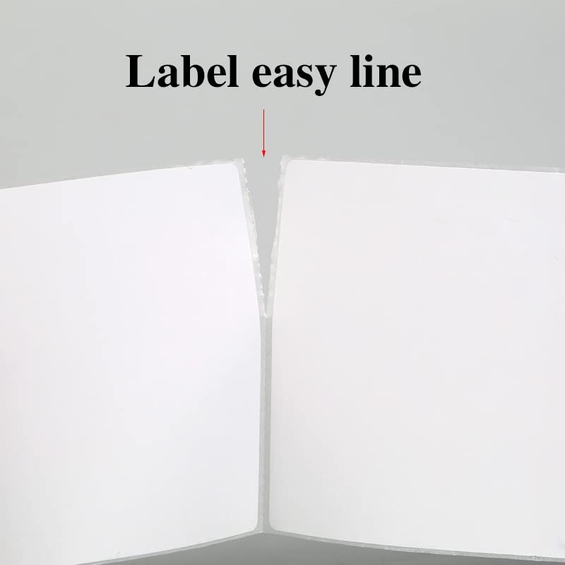Soonmark Fanfold 4â€x 6â€ Thermal Shipping Labels Self Adhesive, 500 Postage Mailing Labels for Thermal Printer - Image 2